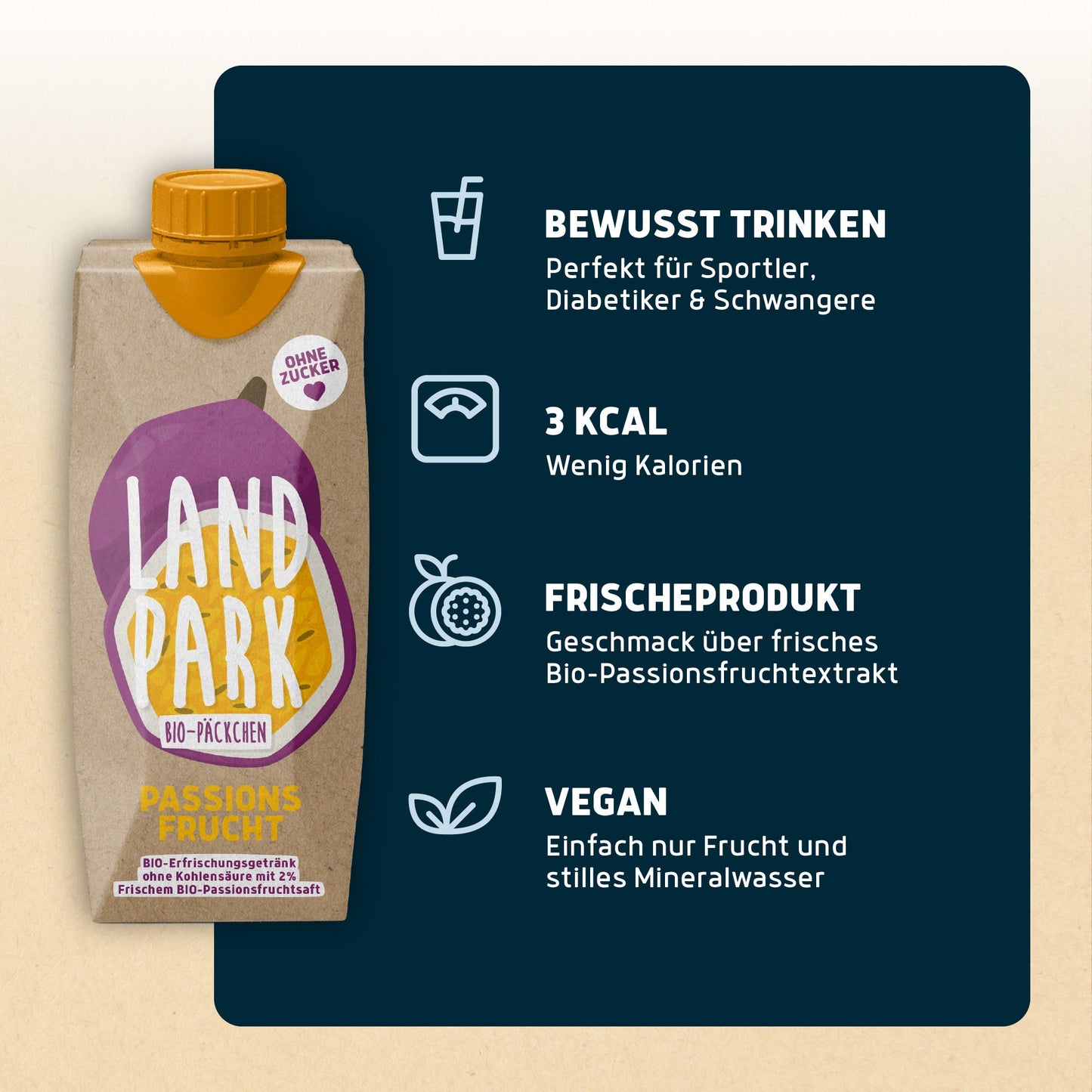 Bio-Päckchen Passionsfrucht