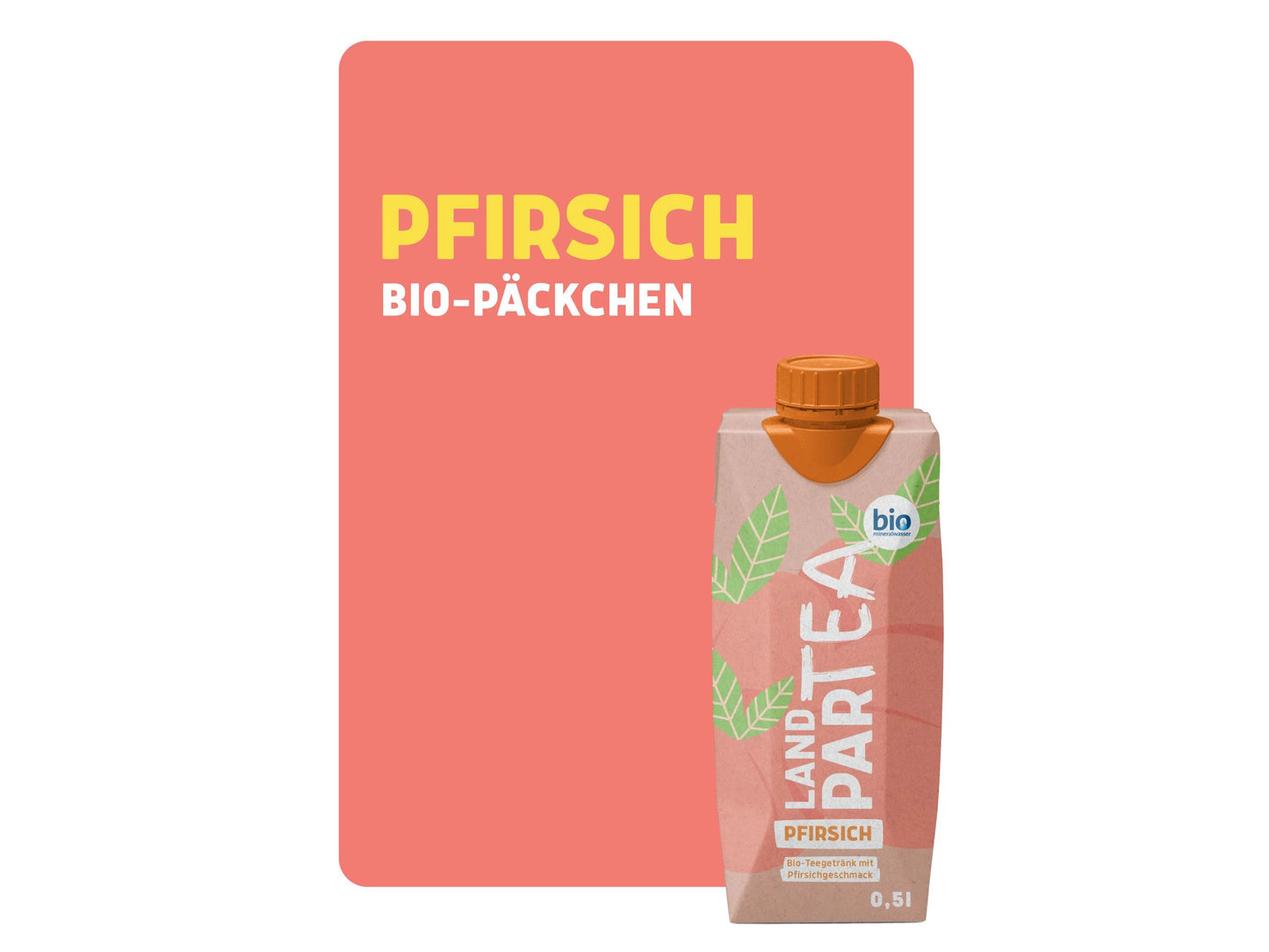 Bio-Päckchen LandparTEA Pfirsich