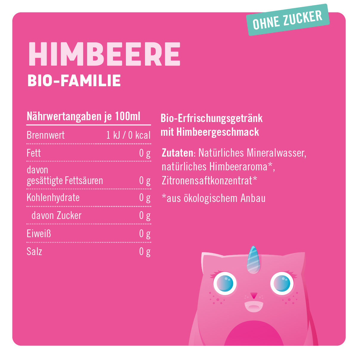 Bio-Familie Himbeere